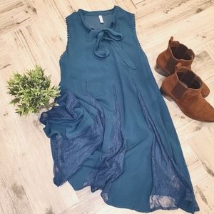Teal Dress